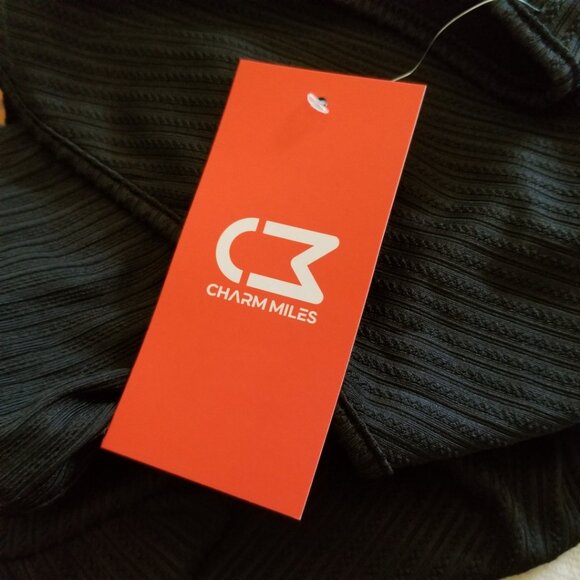 NWT! Cute and Flirty Sleeveless Top w/ Tapered Ruffle Hem & Racerback Design- LG - Picture 14 of 15